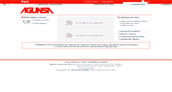 Desktop Screenshot of agunsa.com.pe